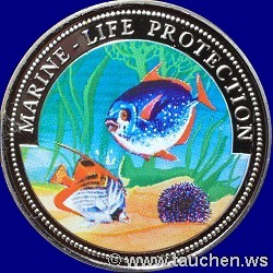 Ghana 1997 10 Sika - Meeresleben - Marine Life Protection
