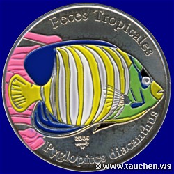 Republica del Cuba 2005 1 Peso Tropische Fische - Peces Tropicales