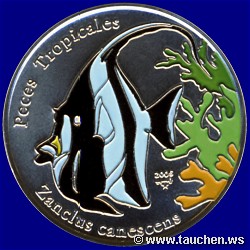 Republica del Cuba 2005 1 Peso Tropische Fische - Peces Tropicales