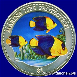 Niue 2000 1 Dollar - Meeresleben - Marine Life Protection