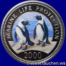 Somalia 2000 25 Shillings - Meeresleben - Marine Life Protection