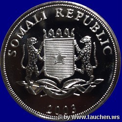 Somalia 2003 10 Shillings - Meeresleben - Marine Life Protection