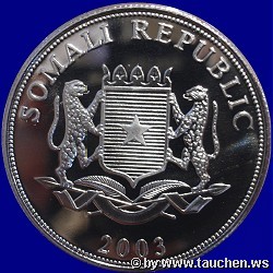 Somalia 2003 10 Shillings - Meeresleben - Marine Life Protection