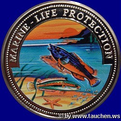 Malta 1999 100 Liras - Meeresleben - Marine Life Protection