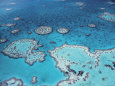 Aerial View of Great Barrier Reef, Queensland, Australia