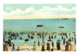 Beach Scene, Narragansett Pier, Rhode Island