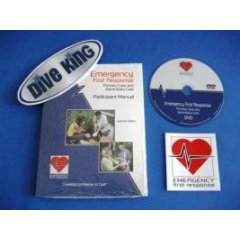 PADI: Emergency First Response Manual + EFR DVD